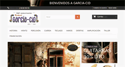 Desktop Screenshot of garcia-cid.com